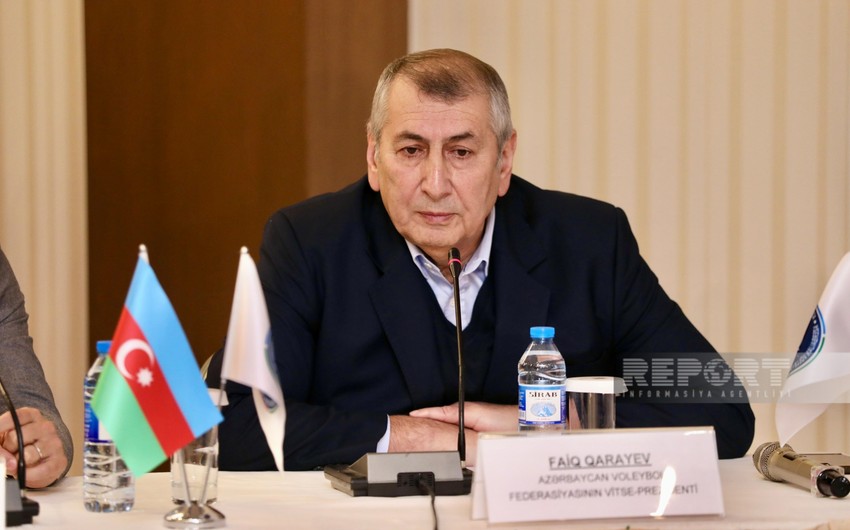 Фаиг Гараев вновь назначен главным тренером сборной Азербайджана по волейболу