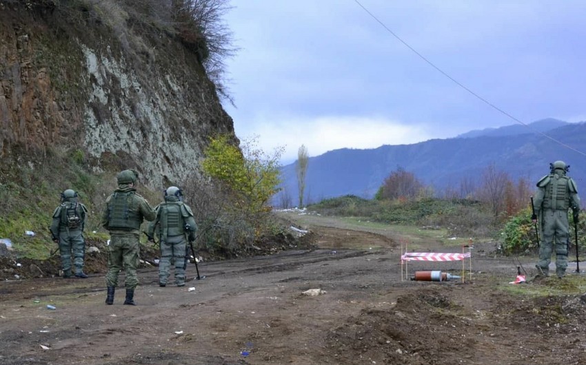 Mine-clearance operations begin in Karabakh