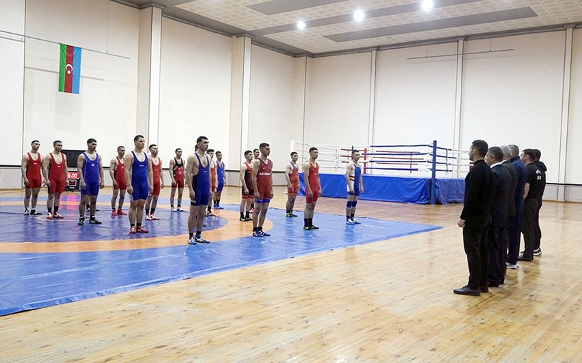 Azerbaijan's Combined Arms Army holds freestyle wrestling championship among servicemen