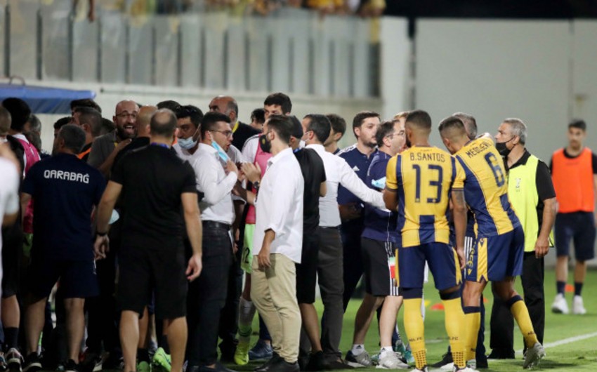 УЕФА открыл дисциплинарное дело в связи с инцидентом на матче "Карабаха"