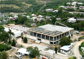 Azerenerji building new closed type substation in Khankandi