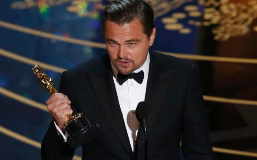 Leonardo Di Kaprio ilk dəfə Oskar mükafatına layiq görülüb