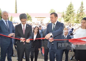  Ambassador of Japan attends opening of school in Azerbaijan's Astara