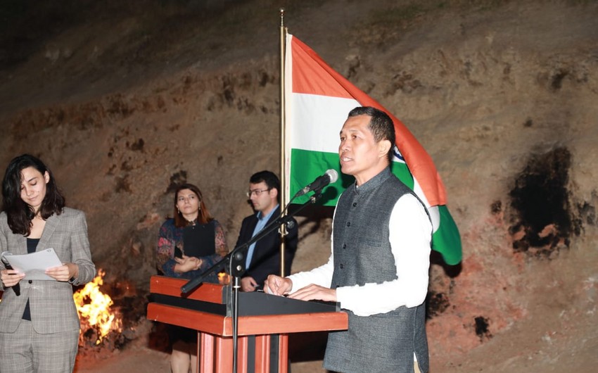 Presentation of Indian states held in Azerbaijan's Yanardag reserve 