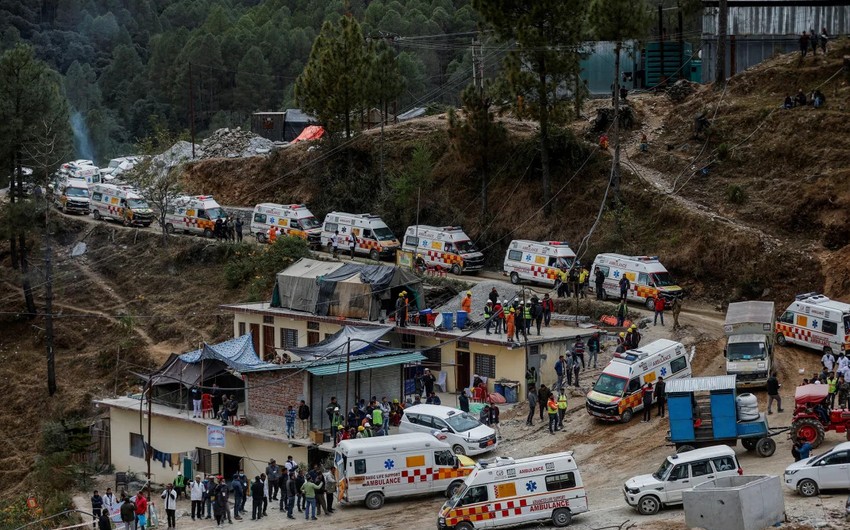 All 41 workers rescued from collapsed tunnel in India after 17 days