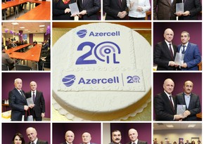 Azercell rewards its 20 years working employees