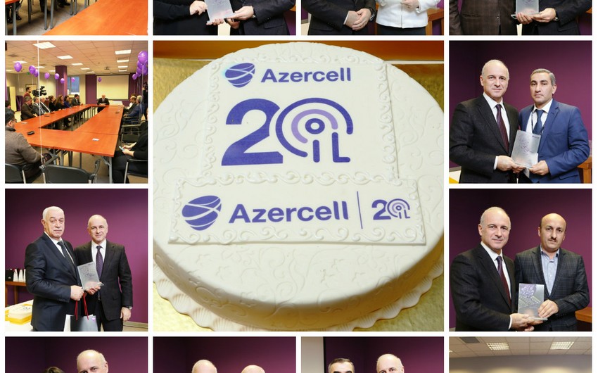 Azercell şirkətdə 20 il çalışan işçilərini mükafatlandırıb
