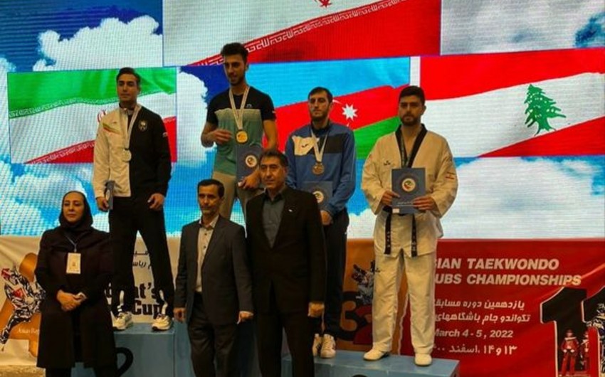 Azərbaycan taekvondoçuları İranda 5 medal qazanıb