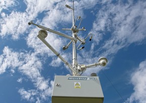 Automatic meteorological station installed in Shusha