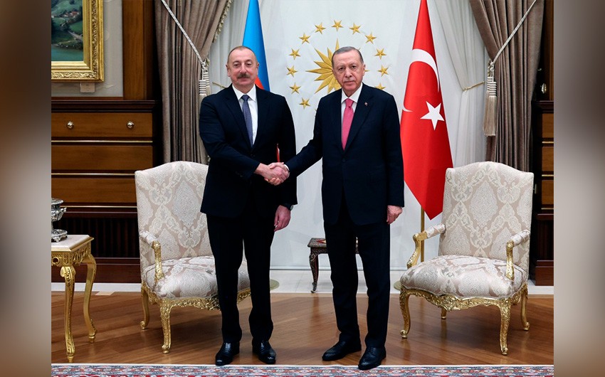 Эрдоган выразил признательность Ильхаму Алиеву за инициативу проведения саммита ОТГ в Турции