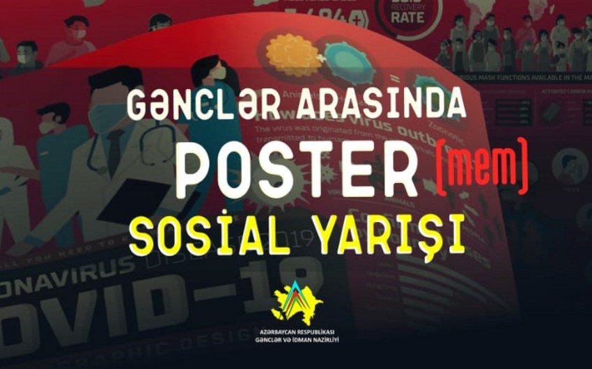 Gənclər və İdman Nazirliyi poster yarışı keçirir