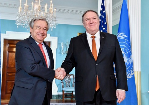 Генсек ООН и госсекретарь США проведут встречу по Ирану