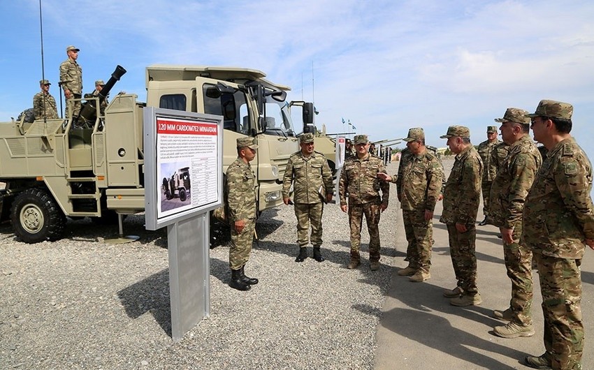 Maharram Aliyev and Zakir Hasanov test combat capability of equipment on frontline - VIDEO