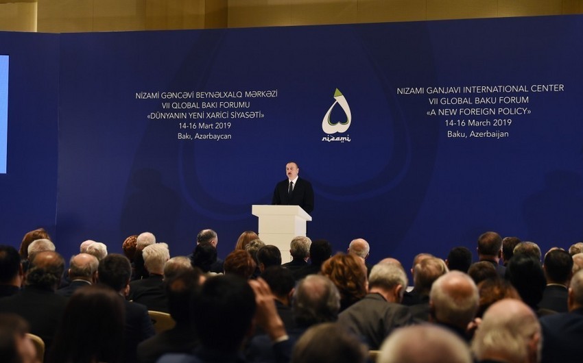 Президент Азербайджана принял участие на открытии VII Глобального Бакинского Форума - ОБНОВЛЕНО - 2