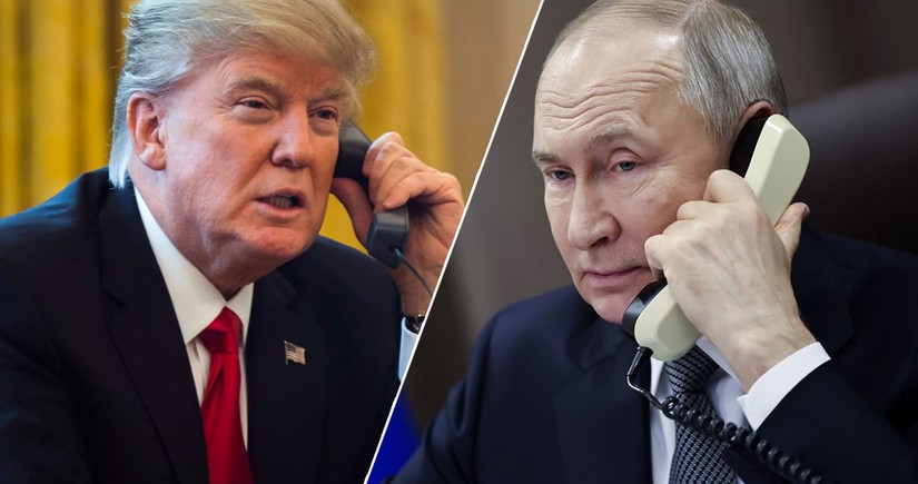 Trump says spoke with Putin