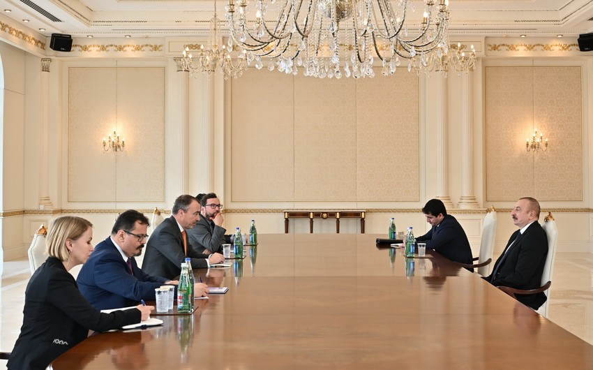 President Ilham Aliyev receives EU Special Representative for South Caucasus 