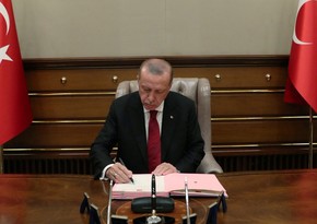Эрдоган утвердил подписанный между Турцией и Азербайджаном документ