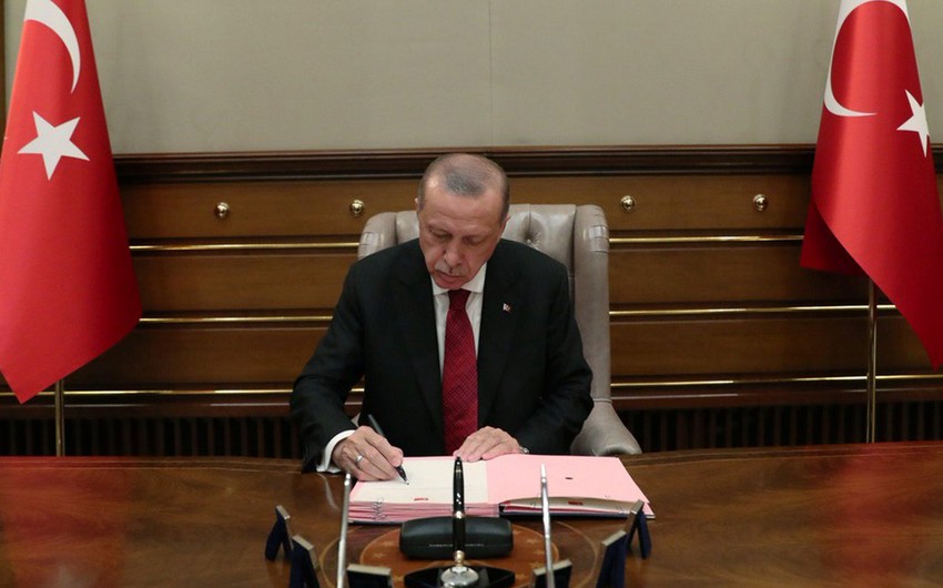 Erdogan approves document signed between Turkiye and Azerbaijan