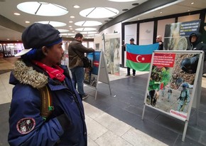 Protest action held in Stockholm in regards with Armenia’s refusal to provide mine maps