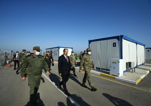Посол Турции и военный атташе посетили совместный мониторинговый центр в Карабахе