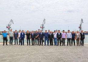Бакинский порт расширяет торговые возможности с сухопутными портами Узбекистана