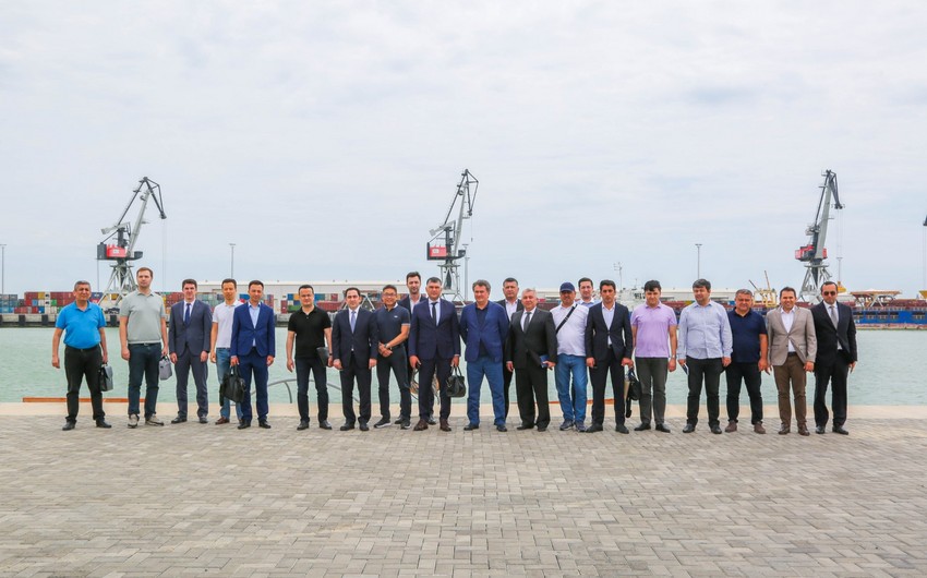 Bakı Limanı ilə Özbəkistanın limanları arasında yükdaşımalar 70 % artıb 