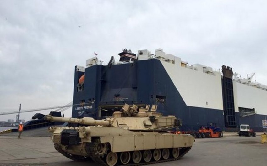 ​Латвия получила от США 120 танков и бронемашин