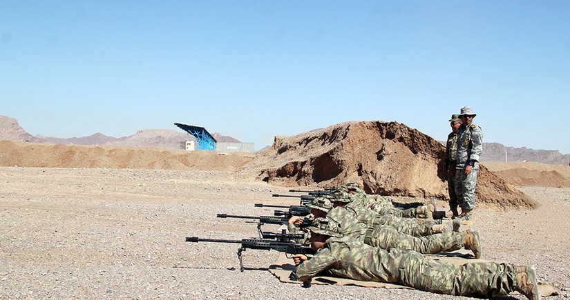 В конкурсе Снайперский рубеж состоялись пробные стрельбы