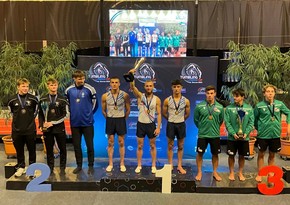 Сборная Азербайджана по тамблингу завоевала золотую медаль во Франции