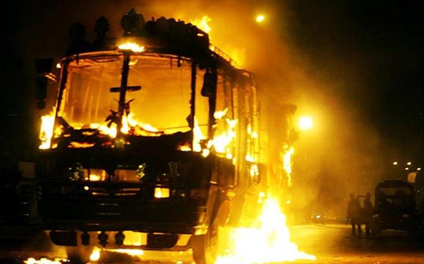 Pakistanda avtobus partlayıb, 10 nəfər ölüb, 39 nəfər yaralanıb
