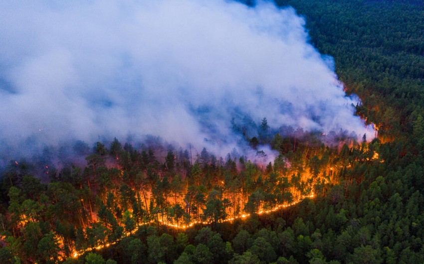 Smoke from Siberian wildfires covers Mongolian capital