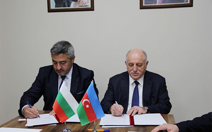 Azerbaijan’s National Confederation of Entrepreneurs Organizations, Bulgarian Industrial Capital Association sign MoU