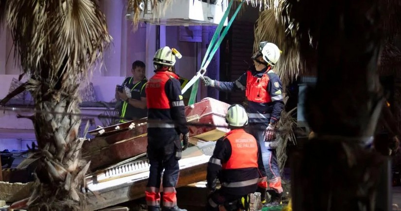İspaniyada binanın uçması nəticəsində 4 nəfər ölüb