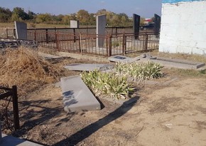 Graves of Azerbaijanis destroyed in Georgia - PHOTO