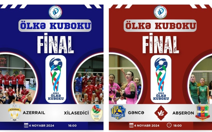 Voleybol üzrə Azərbaycan Kubokunda qaliblər müəyyənləşəcək