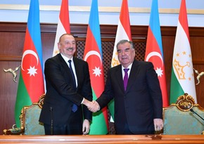 Ilham Aliyev: We have agreed to hold next meeting of intergovernmental commission in Tajikistan this year