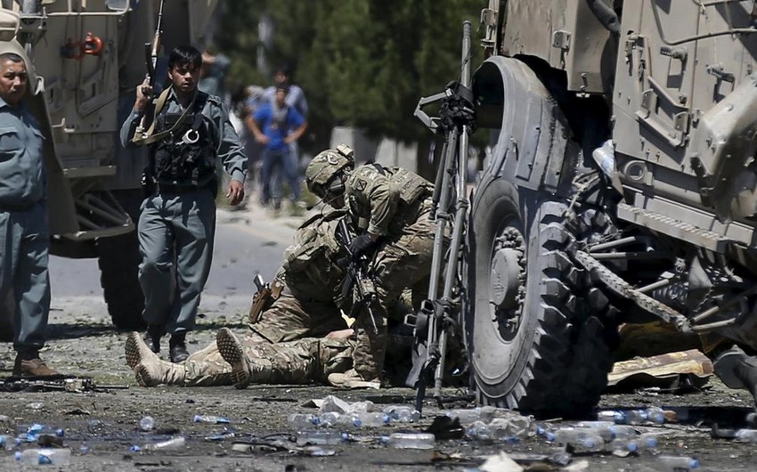 Suicide bomber attacks near Afghan police training center, 8 wounded