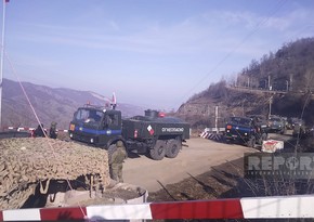 Another 17 vehicles of peacekeepers move freely through Khankandi-Lachin road - VIDEO