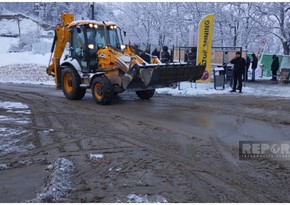 Высота снежного покрова в Шуше достигла 15 см