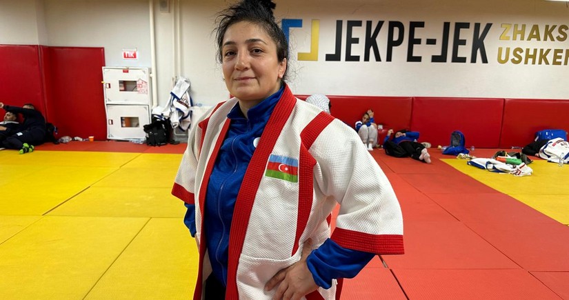 Azerbaijan's Zutova on her bout in World Nomad Games:  'I couldn't even move her from the spot'