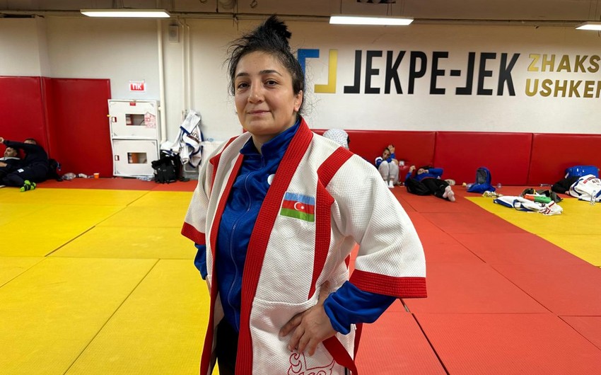 Azerbaijan's Zutova on her bout in World Nomad Games:  'I couldn't even move her from the spot'