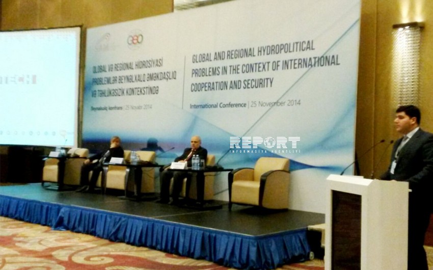 В Баку проходит конференция, посвященная глобальным и региональным гидрополитическим проблемам