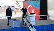 President Ilham Aliyev lays foundation stone for non-alcoholic beverage production complex in Jabrayil