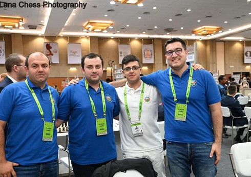 Шахматная олимпиада: Мужская сборная Азербайджана сыграла вничью с Турцией