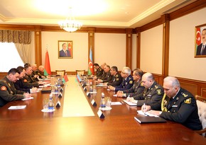 Defense ministers of Azerbaijan and Belarus meet 