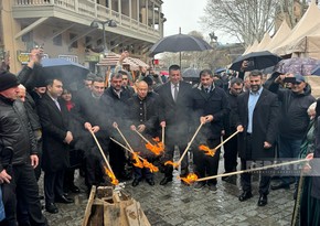 Tbilisinin meri Novruz tədbirlərinə qatılıb