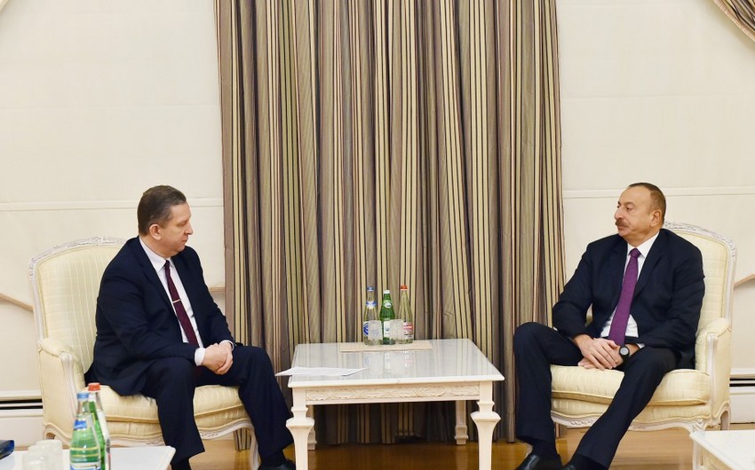 Президент Ильхам Алиев принял делегацию во главе с министром социальной политики Украины - ОБНОВЛЕНО