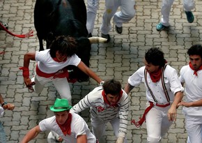 В Испании шесть человек пострадали при забеге с быками