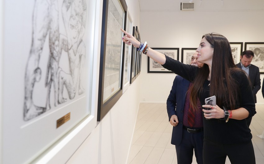 В Музее современного искусства открылась выставка Карабахнаме  страницы истории народного художника Арифа Гусейнова