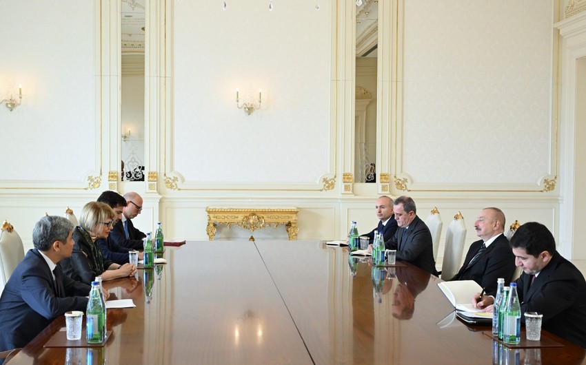 President Ilham Aliyev receives OSCE secretary general